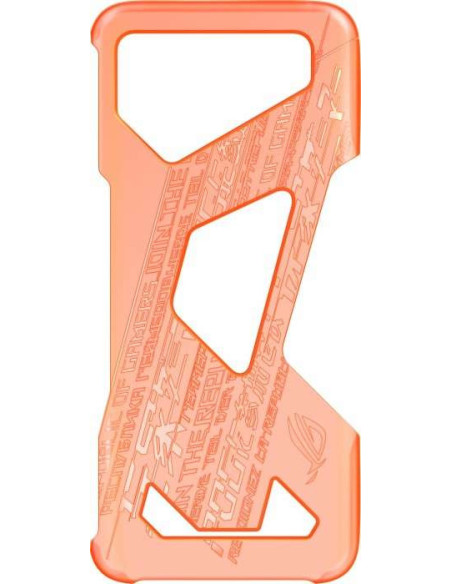 Asus Rog Neon Aero Case ZS661KS Semi-transparent with orange - Asusshop.lt