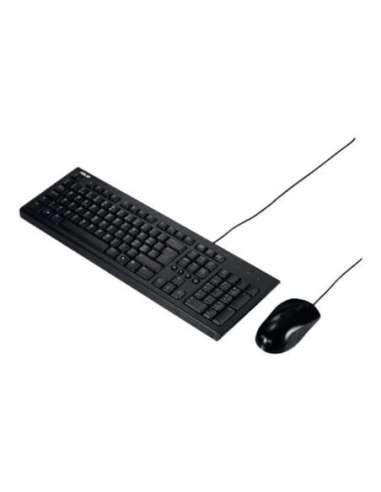 Asus | U2000 | Black | Keyboard and Mouse Set | Wired | Mouse included | EN | Black | 585 g
