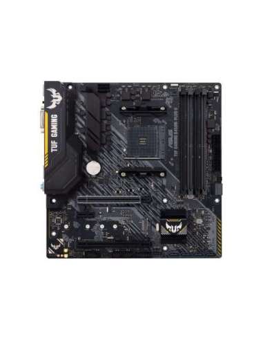 Asus | TUF GAMING B450M-PLUS II | Processor family AMD | Processor socket AM4 | DDR4 | Memory slots 4 | Number of SATA connecto