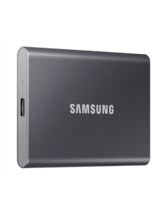 Samsung MU-PC1T0T/WW Portable SSD T7 USB 3.2 1TB Silver Samsung | Portable SSD | T7 | 1000 GB | USB 3.2 | Silver - Asusshop.lt