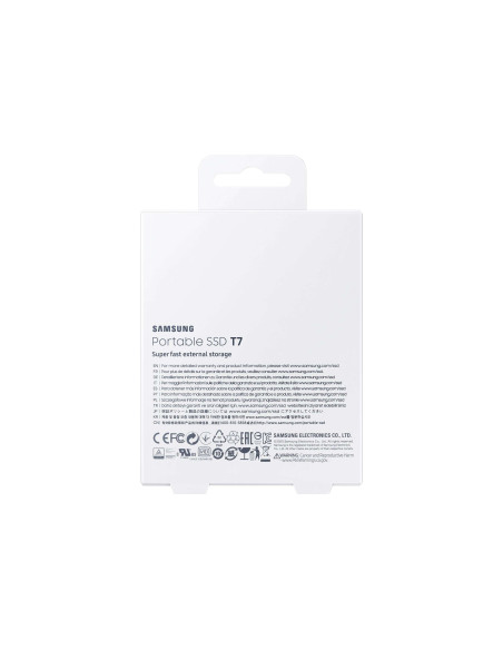 Samsung | Portable SSD | T7 | 2000 GB | N/A " | USB 3.2 | Blue - Asusshop.lt