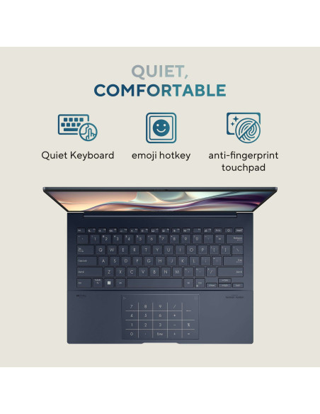 ASUS Zenbook 14 OLED, UX3405MA-PP069W, Intel Core Ultra 7, 16GB DDR5, 1TB, Win11 - Asusshop.lt