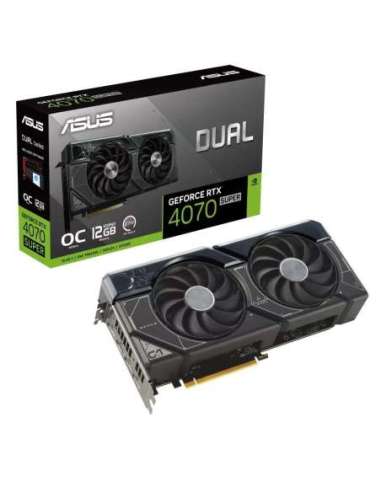 Asus | Dual GeForce RTX 4070 SUPER OC Edition 12GB GDDR6X Gaming | NVIDIA | 12 GB | GeForce RTX 4070 SUPER | GDDR6X | HDMI port