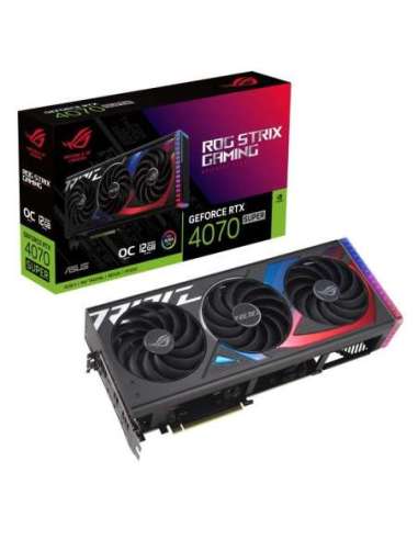 Asus | ROG Strix GeForce RTX 4070 SUPER 12GB GDDR6X OC Edition | NVIDIA | 12 GB | GeForce RTX 4070 SUPER | GDDR6X | PCI Express