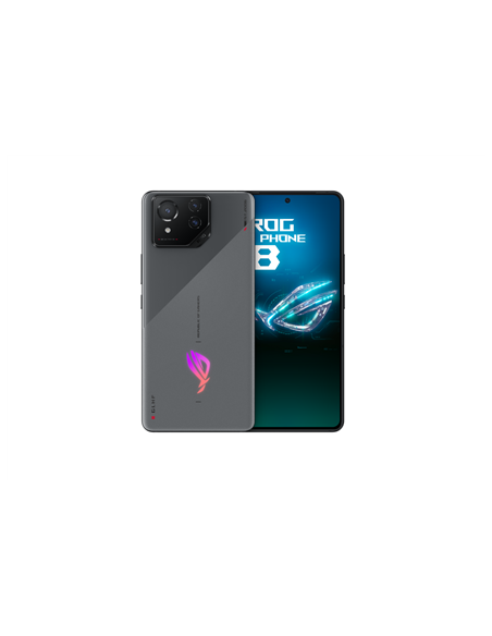 Asus | ROG Phone 8 | Rebel Grey | 6.78 " | AMOLED | 2400 x 1080 pixels | Qualcomm | Snapdragon 8 Gen 3 | Internal RAM 12 GB | 2