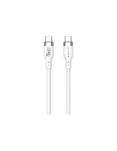 Hyper | 1M Silicone 240W USB-C Charging Cable | USB-C to USB-C