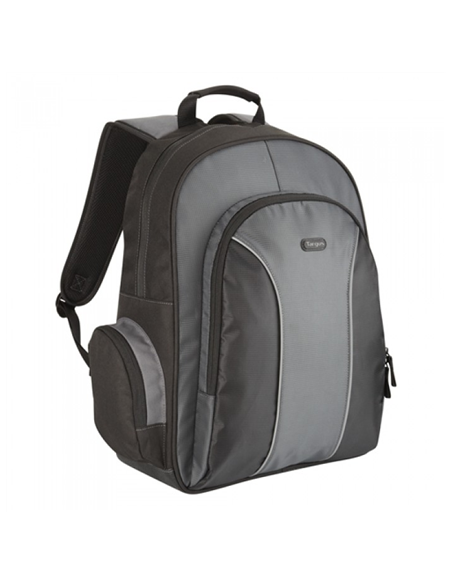 Targus | Essential Laptop Backpack | Backpack | Black/Grey