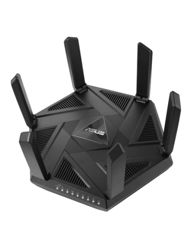 Wifi 6 802.11ax Tri-band Gigabit Gaming Router | RT-AXE7800 | 802.11ax | 574+4804+2402 Mbit/s | 10/100/1000 Mbit/s | Ethernet L