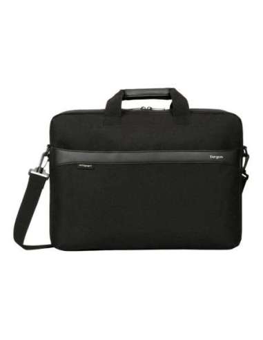 Targus | TSS991GL | GeoLite EcoSmart Essential Laptop Case | Fits up to size 17.3 " | Slipcase | Black | Shoulder strap