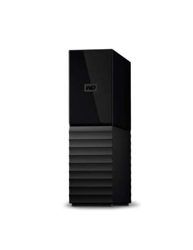 External HDD, WESTERN DIGITAL, My Book, 18TB, USB 2.0, USB 3.0, Drives 1, Black, WDBBGB0180HBK-EESN