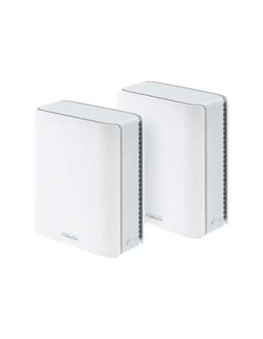 Asus Tri-band WiFi 7 Smart AiMesh Router | ZenWiFi BT10 (2pk) | 802.11be | 18000 Mbit/s | Ethernet LAN (RJ-45) ports 3 | Mesh S