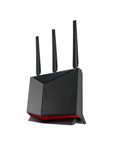 Asus Wireless Wifi 7 Dual Band Gigabit Router | RT-BE86U | 802.11be | 6800 Mbit/s | Ethernet LAN (RJ-45) ports 5 | Mesh Support