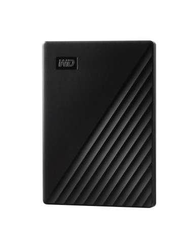 External HDD, WESTERN DIGITAL, My Passport, 1TB, USB 2.0, USB 3.0, USB 3.2, Colour Black, WDBYVG0010BBK-WESN