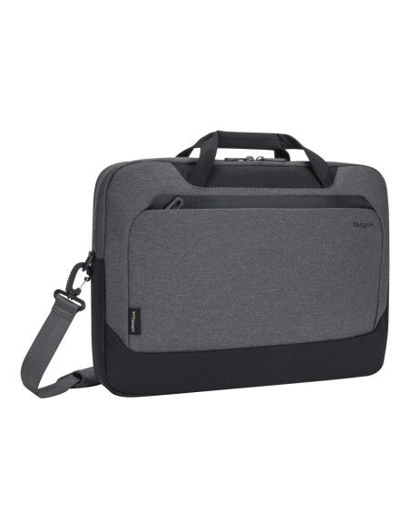 Targus | TBT92602GL | Cypress Briefcase with EcoSmart | Fits up to size 15.6 " | Briefcase | Grey | Shoulder strap