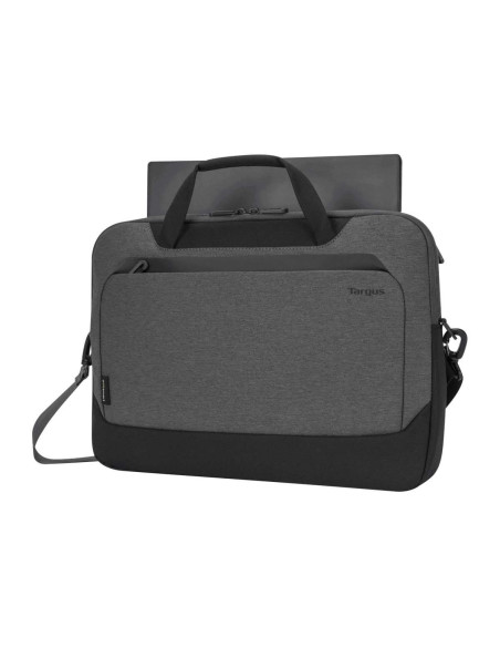 Targus | TBT92602GL | Cypress Briefcase with EcoSmart | Fits up to size 15.6 " | Briefcase | Grey | Shoulder strap
