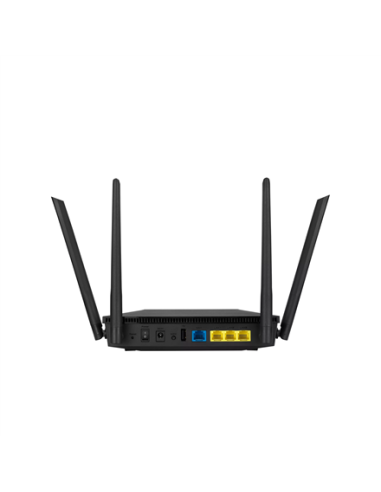 Wi-Fi 6 Wireless Dual Band Gigabit Router | RT-AX1800U | 802.11ax | Ethernet LAN (RJ-45) ports 3 | Mesh Support No | MU-MiMO Ye