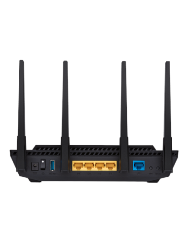 Wireless Wifi 6 Dual Band Gigabit Router | RT-AX58U | 802.11ax | 2402+574 Mbit/s | 10/100/1000 Mbit/s | Ethernet LAN (RJ-45) po