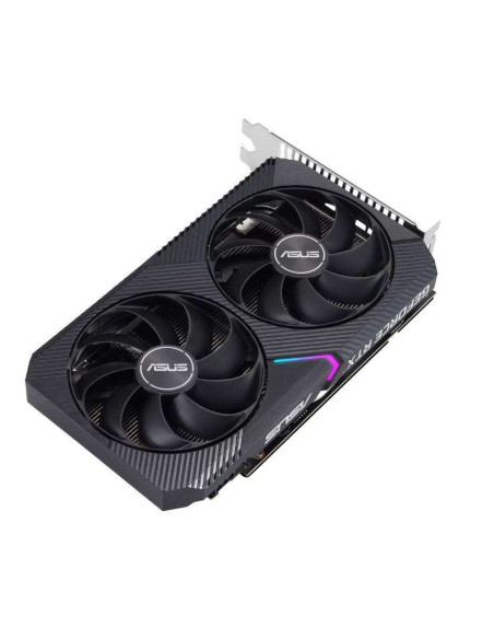 Graphics Card, ASUS, NVIDIA GeForce RTX 3050, 8 GB, GDDR6, 128 bit, PCIE 4.0 16x, Dual Slot Fansink, 1xDVI-D, 1xHDMI, 1xDisplay