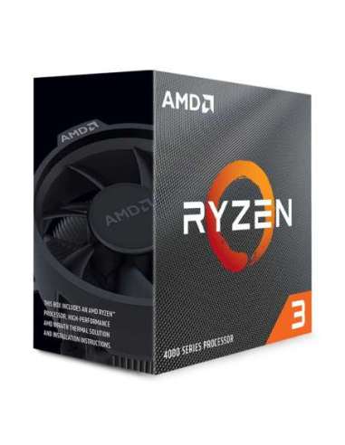 AMD | Ryzen 3 4100 | 3.8 GHz | AM4 | Processor threads 8 | AMD | Processor cores 4