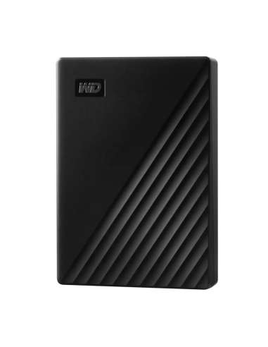 External HDD, WESTERN DIGITAL, My Passport, 4TB, USB 2.0, USB 3.0, USB 3.2, Colour Black, WDBPKJ0040BBK-WESN