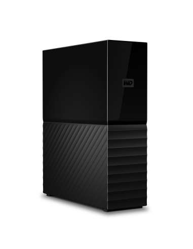 External HDD, WESTERN DIGITAL, My Book, 8TB, USB 3.0, Drives 1, Black, WDBBGB0080HBK-EESN