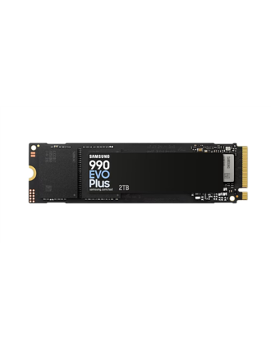 Samsung SSD | 990 EVO Plus | 2000 GB | SSD form factor M.2 2280 | Solid-state drive interface NVMe | Read speed 7250 MB/s | Wri