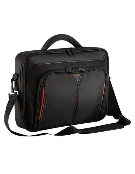 Targus | Classic | Fits up to size 14 " | Messenger - Briefcase | Black/Red | Shoulder strap