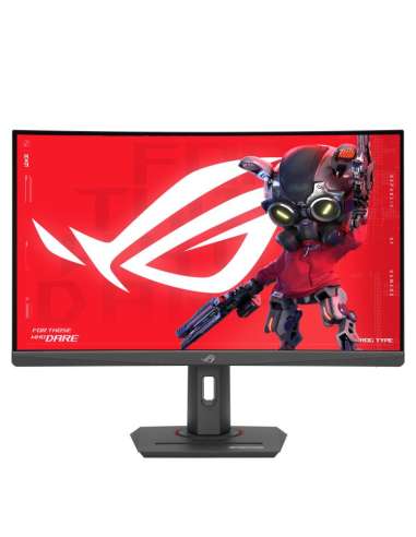 LCD Monitor, ASUS, ROG Strix XG27WCS, 27", Gaming/Curved, Panel VA, 2560x1440, 16:9, 180Hz, 1 ms, Swivel, Pivot, Height adjusta