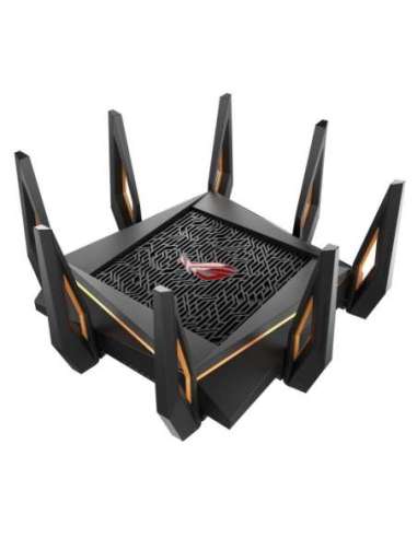 GT-AX11000 Tri-band WiFi Gaming Router | ROG Rapture | 802.11ax | 4804+1148 Mbit/s | 10/100/1000 Mbit/s | Ethernet LAN (RJ-45) 