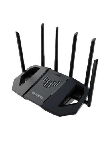 Asus | Dual Band WiFi 7 Extendable Gaming Router | TUF Gaming BE6500 | 802.11be | 6500 Mbit/s | Ethernet LAN (RJ-45) ports 4 | 