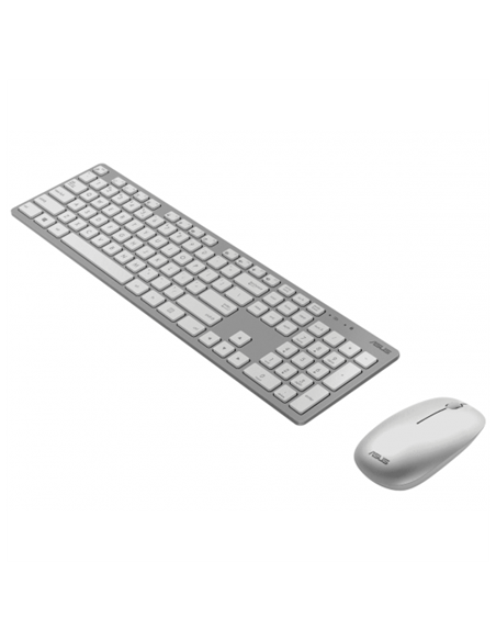 Asus W5000 | Keyboard and Mouse Set | Wireless | US | White