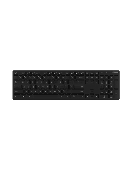 Asus W5000 | Keyboard and Mouse Set | Wireless | US | Black