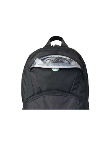 PORT DESIGNS | Houston | Fits up to size 17.3 " | Backpack | Black | Shoulder strap