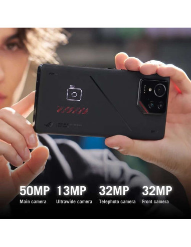Asus ROG Phone 9 Pro Phantom Black 6.78 " 2400 x 1080 / 16GB / 512GB + Dovana AeroActive Cooler X