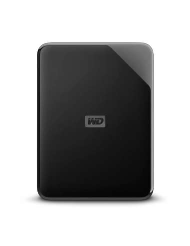 External HDD, WESTERN DIGITAL, Elements Portable SE, 1TB, USB 3.0, Colour Black, WDBEPK0010BBK-WESN