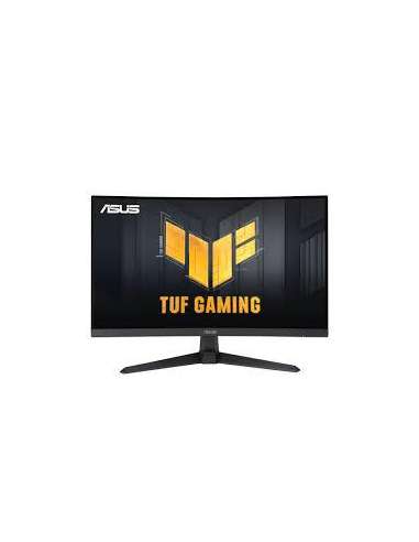 LCD Monitor, ASUS, TUF Gaming VG27VQM1B, 27", Gaming/Curved, Panel VA, 1920x1080, 16:9, 280Hz, 1 ms, Speakers, Height adjustabl