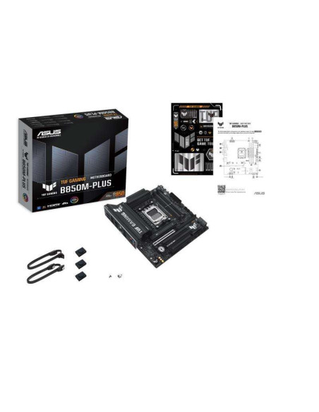 Mainboard, ASUS, AMD B850, SAM5, Micro-ATX, Memory DDR5, Memory slots 4, 1xPCI-Express 4.0 1x, 1xPCI-Express 4.0 16x, 1xPCI-Exp