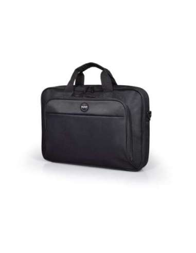 PORT DESIGNS HANOI II CLAMSHELL 13/14 Briefcase, Black | PORT DESIGNS | HANOI II Clamshell | Laptop case | Notebook | Black | S