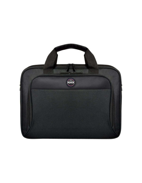 PORT DESIGNS HANOI II CLAMSHELL 13/14 Briefcase, Black | PORT DESIGNS | HANOI II Clamshell | Laptop case | Notebook | Black | S