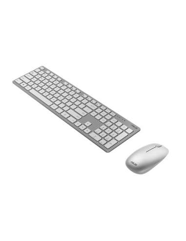 KEYBOARD +MOUSE WRL OPT. W5000/WHITE 90XB0430-BKM3A0 ASUS