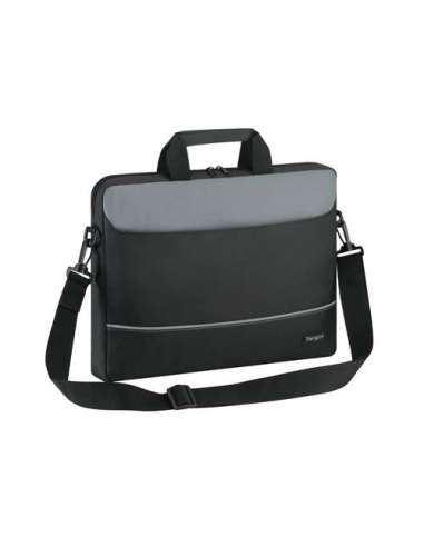 Targus | Intellect | Fits up to size 15.6 " | Messenger - Briefcase | Black/Grey | Shoulder strap