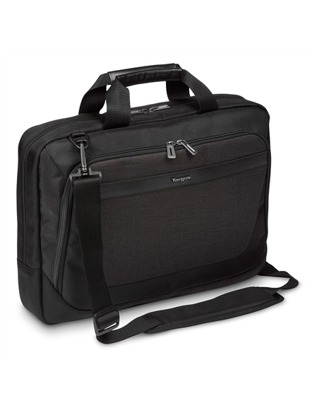 Targus | CitySmart | TBT914EU | Fits up to size 15.6 " | Messenger - Briefcase | Shoulder strap | Black/Grey