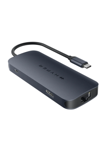 Hyper | HyperDrive Next 8 Port USB-C Hub, 140W | Ethernet LAN (RJ-45) ports 1 | HDMI ports quantity 1