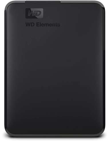 External HDD, WESTERN DIGITAL, Elements Portable, WDBU6Y0050BBK-WESN, 5TB, USB 3.0, Colour Black, WDBU6Y0050BBK-WESN