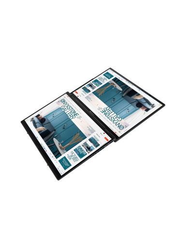 Asus | Zenbook Duo UX8406CA-PZ068X | Basalt Gray | 14 " | OLED | Touchscreen | 3K | 2880 x 1800 pixels | Glossy | Intel Core Ul