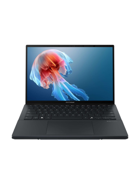 Asus | Zenbook Duo UX8406CA-PZ068X | Basalt Gray | 14 " | OLED | Touchscreen | 3K | 2880 x 1800 pixels | Glossy | Intel Core Ul