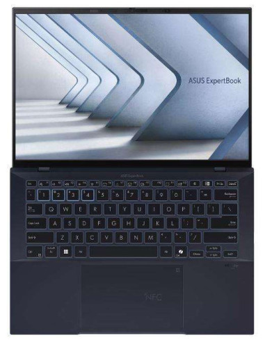 Notebook, ASUS, ExpertBook, B9403CVAR-KM1148X, CPU Core 5, 120U, 1400 MHz, 14", 2880x1800, RAM 16GB, LPDDR5x, SSD 512GB, Intel 