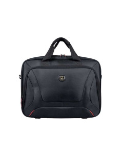 PORT DESIGNS | Courchevel | Fits up to size 15.6 " | Messenger - Briefcase | Shoulder strap | Black
