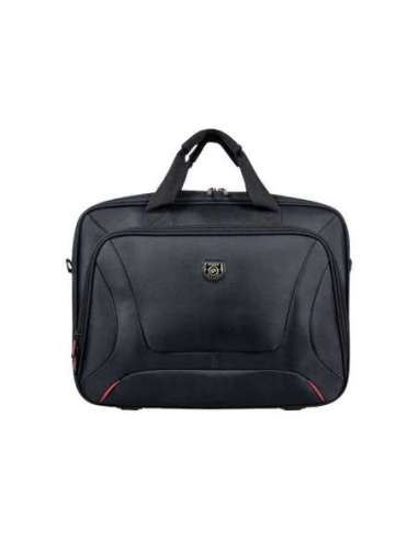 PORT DESIGNS | Courchevel | Fits up to size 15.6 " | Messenger - Briefcase | Black | Shoulder strap