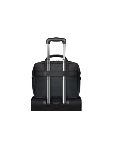 PORT DESIGNS | Courchevel | Fits up to size 15.6 " | Messenger - Briefcase | Shoulder strap | Black